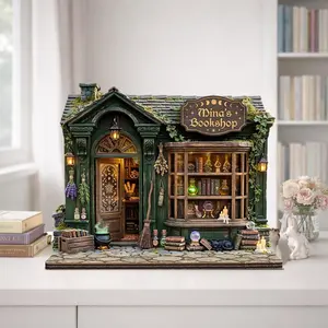 Personalized Bookshop Wooden Sign, Book Lover Gifts, Reading Nook Bookshelf Decor, Bookstore Storefront Shelf Sitter, Bookish Things, Bookshelf Decor, Bookshelf Trinkets