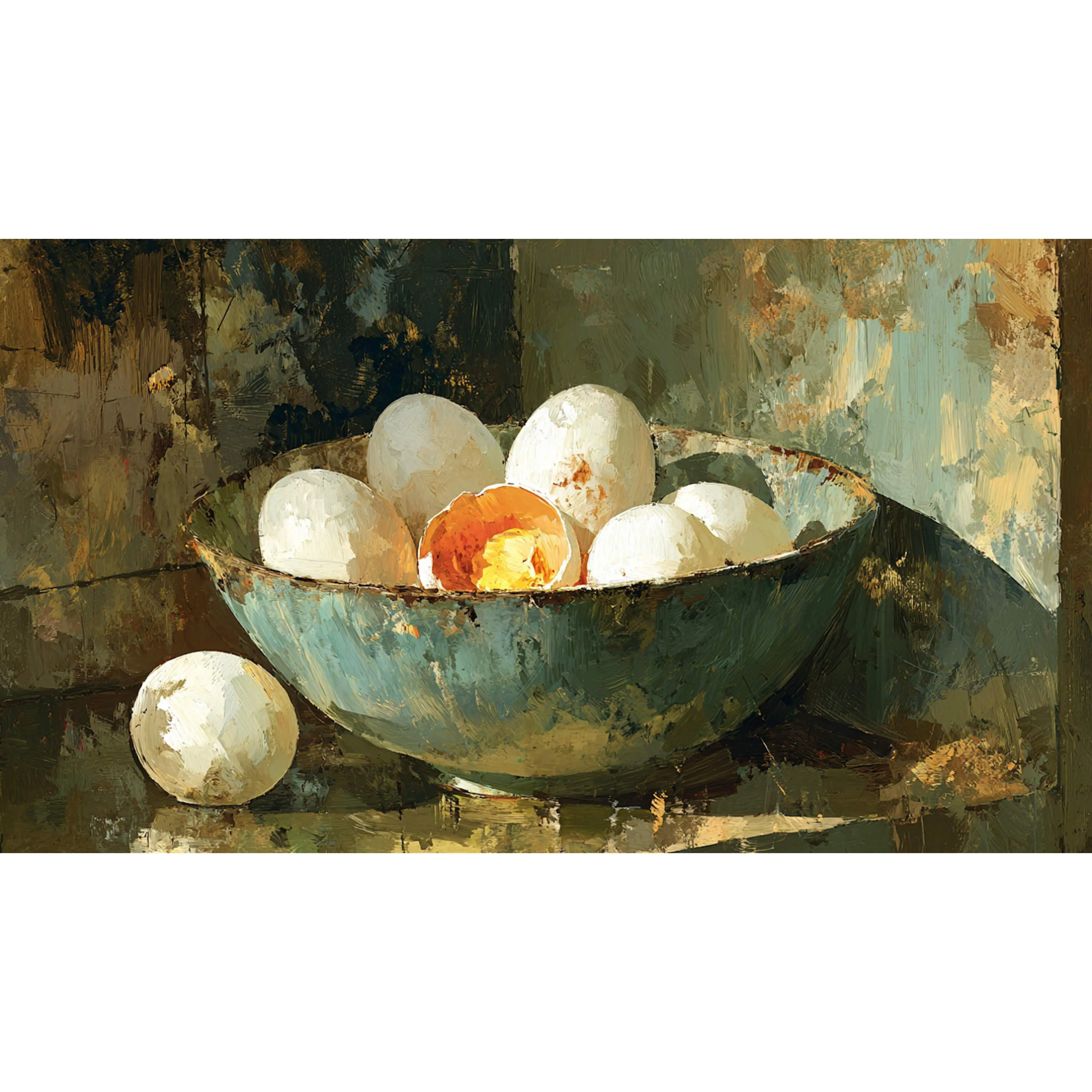 Duck Eggs Grey Ceramic Bowl