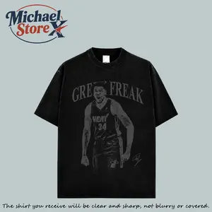 Giannis Antetokounmpo Miami Heat Shirt, Greek Freak 34 Vintage Tee, Bucks to Heat Trade Basketball Fan T-Shirt,  Graphic Vintage Basketball Tee, Basketball Streetwear, Gift For Basketball Fan Graphic Tee