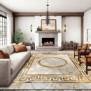 Soft printed carpet, home decorative carpet, large living room carpet, sofa cushion, entrance mat, coffee table mat, bedroom carpet, bedside rug, Decorative area rug, suitable for various scenarios such as shopping malls, cafes