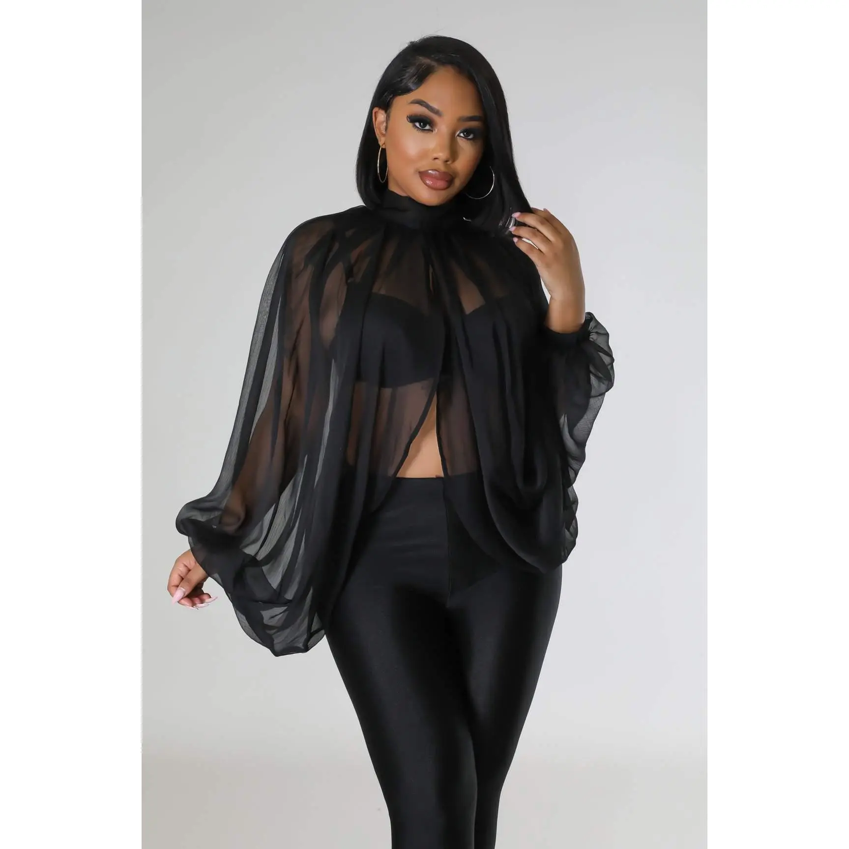 WAVERLY SHEER TOP