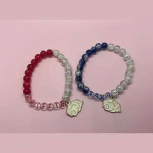 Goku and Krillin Anime Best friend Matching Bracelets