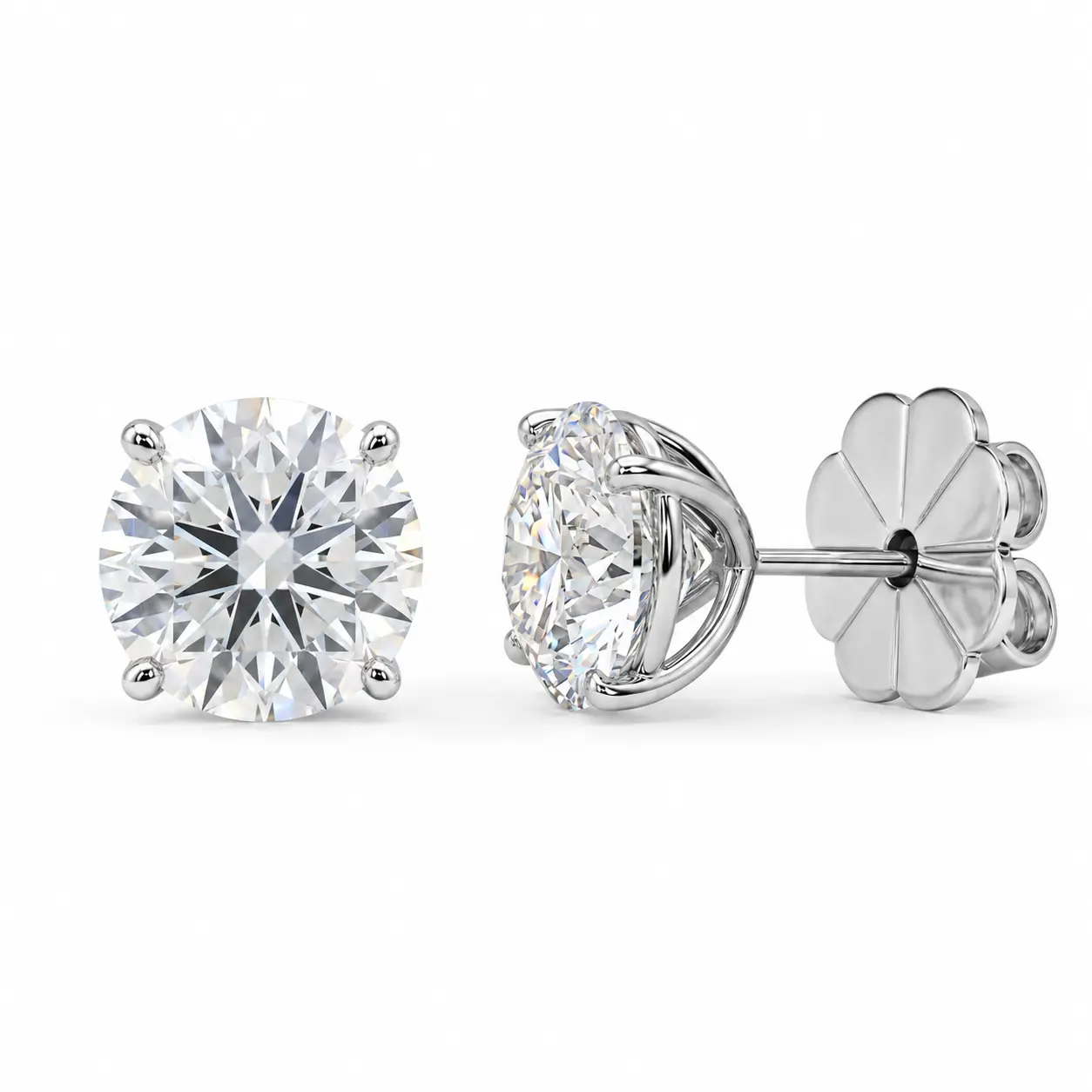 Just Like Diamonds Only Better Studs 3 Carats