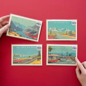Route 66 Postcards Art Print Set