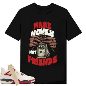 MM Graphic  4 Brick After Brick Shirt, Shirt To Match sneaker Streetwear Graphic Shirt Men Women