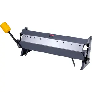 VEVOR Box and Pan Brake, 36 in Sheet Metal Bending Brake,16-Gauge Mild Steel Capacity, 0-135 Degree Adjustable, Metal Bender Machine with 6 Fingers, Heavy-Duty Aluminum Folder for Precise Bending