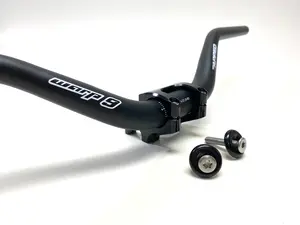 Warp 9 Tapped Handlebars // 1.5in or 3in Rise // 31.8MM Clamp Warp 9 Tapped Handlebars // 1.5in or 3in Rise // 31.8MM Clamp