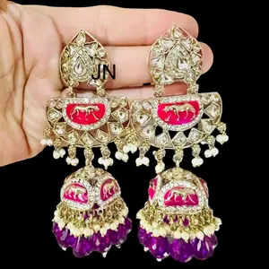 Elegant Earrings  Inspired by Sabyasachi