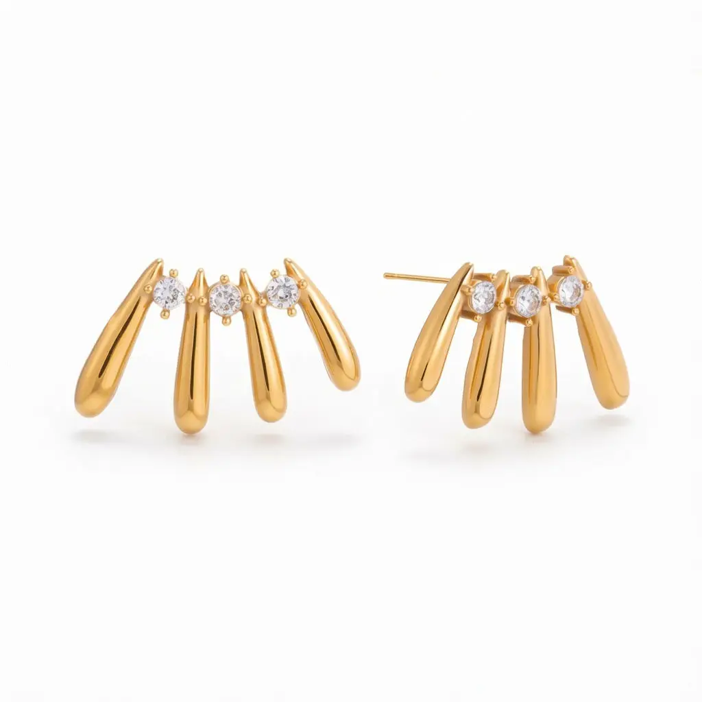 Crown Earrings