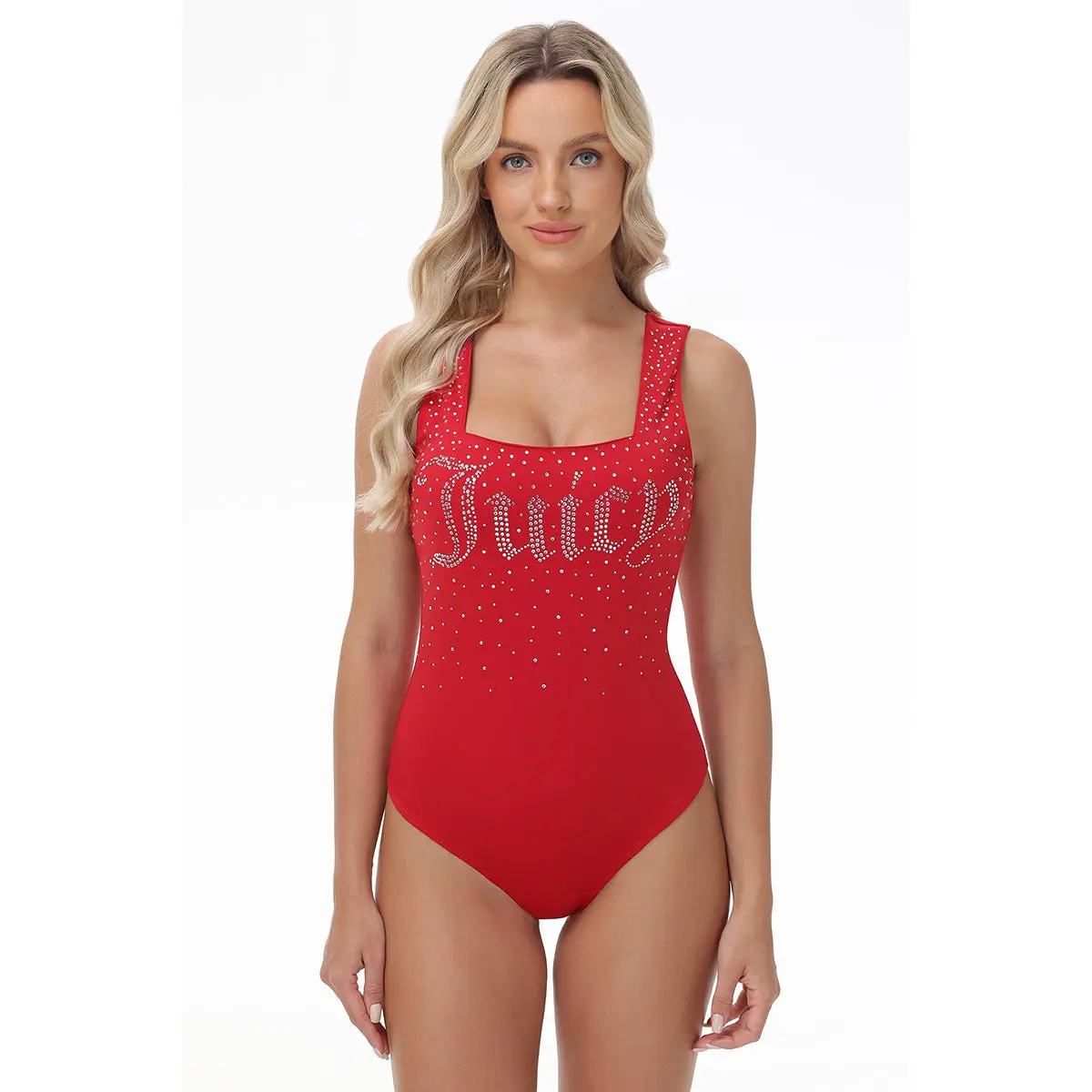 Juicy Couture Big Bling Scoop Neck Tank Bodysuit