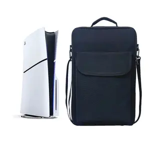 New PS5 Slim Carrying Case Portable Storage Shoulder Bag Protective Cover Backpack for Playstation 5 Slim Game AccessoriesPortable backpack