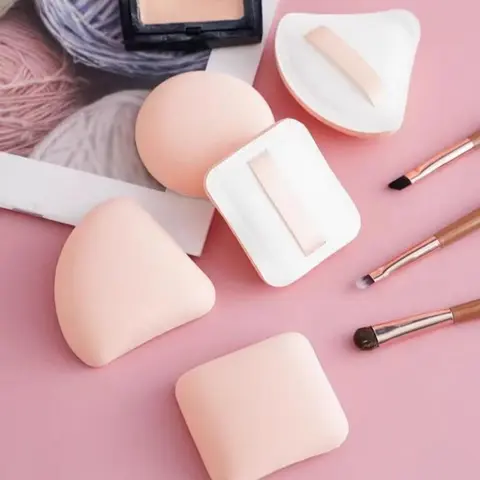 Multi-functional Makeup Sponge, 1 Set Dry & Wet Use Makeup Puff, Soft Makeup Sponges for Liquid Foundation, Face & Body Powder, Beauty Sponge, Makeup Blender, Blending Sponge, Facial Sponges