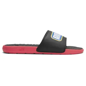 PUMA Mens Cool Cat Alumni Logo Slide Casual Sandals Casual - Black