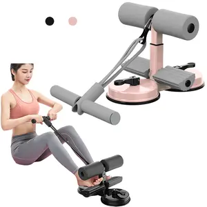 Ab Training Auxiliary Device,Stomach Workout Equipment,Workout Machine, Home Gym Kit,Workout Machine, Home Gym Kit-Sit-up Assist Device, for Slimming Belly, Abdominal Muscles & V-line, Dual Suction Cup Typ equipment rubber foot anchor