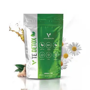 TÉ DETOX organic herbal tea VitalHealth Beverage Tea for 6 Weeks