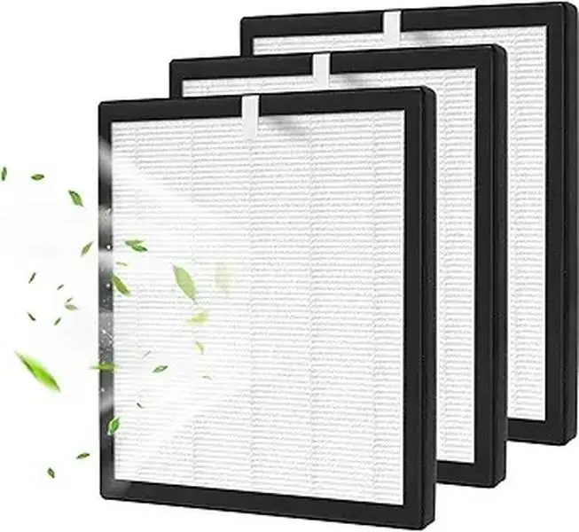 TZ-K2 Replacement Filter Compatible Air Purifier TZ-K2, 3-in-1 High-Efficiency HEPA Activated Carbon and Pre-filter, TZ-K2-A replacement filter