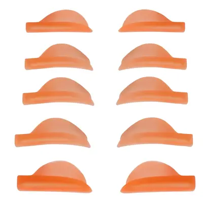 Lash Lift Shields Flat, Lomansa Korean Lash Lift Pads Super Sticky Glueless For NO.1 Perm Soften Lash Lift Rods (Rose