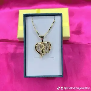 Tinkerbell heart necklace