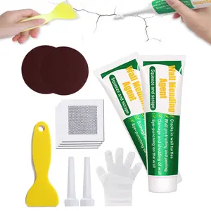 Wall Mending Agent, Drywall Repair Kit,Spackle Wall Patch Kit with Scraper, Quick and Easy Plaster Hole Filler for Home, Scrawl,Apartment, Office Use, DIY