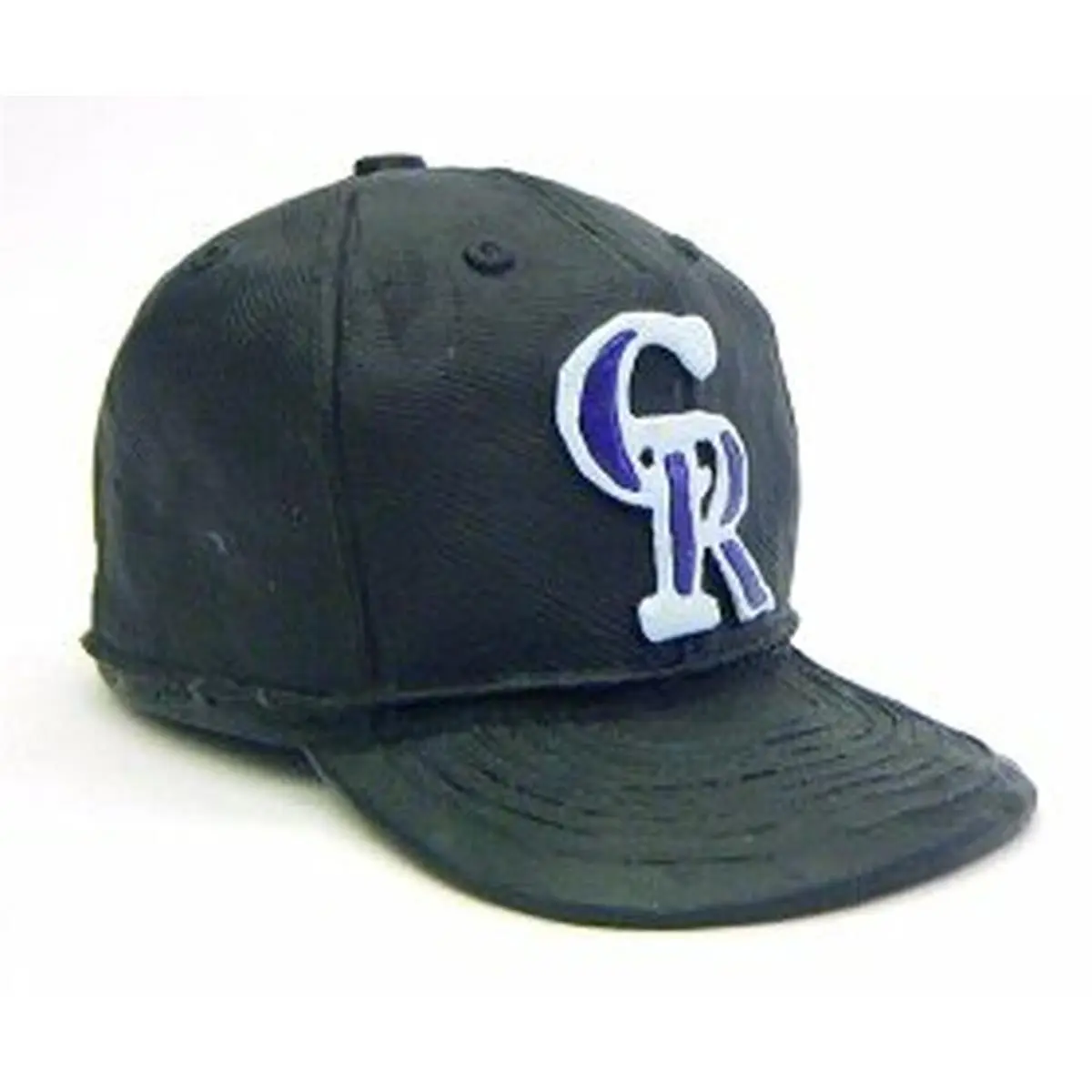 212 MAIN Handcrafted Miniature Ceramic Baseball Cap - Painted Detail, Fashion Clothing Accessory