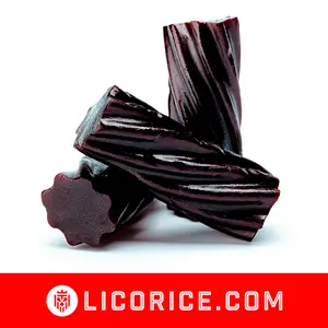 Australian Black Licorice | 1LB Tube | Soft & Chewy Classic Anise Flavor | Sweet Black Licorice Candy | Wheat Flour, Molasses, Treacle & Natural Aniseed Oil | Old-Fashioned Aussie Candy Treat | Licorice.com