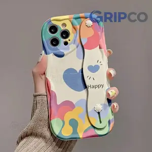A Stylish forPhone Case with a Heart Pattern Print, Featuring a Unique TPU Design for Protection. It'S Perfect for Personal Use Or As a Gift, Compatible with Apple Iphone 17/ 16/15/14/13/12/11