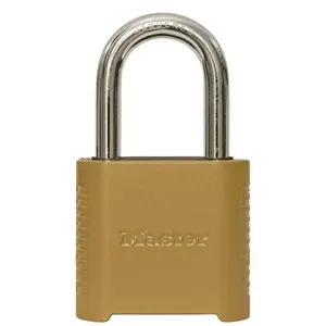 Master Lock  2 in. Hardened Steel Resettable Combination Padlock