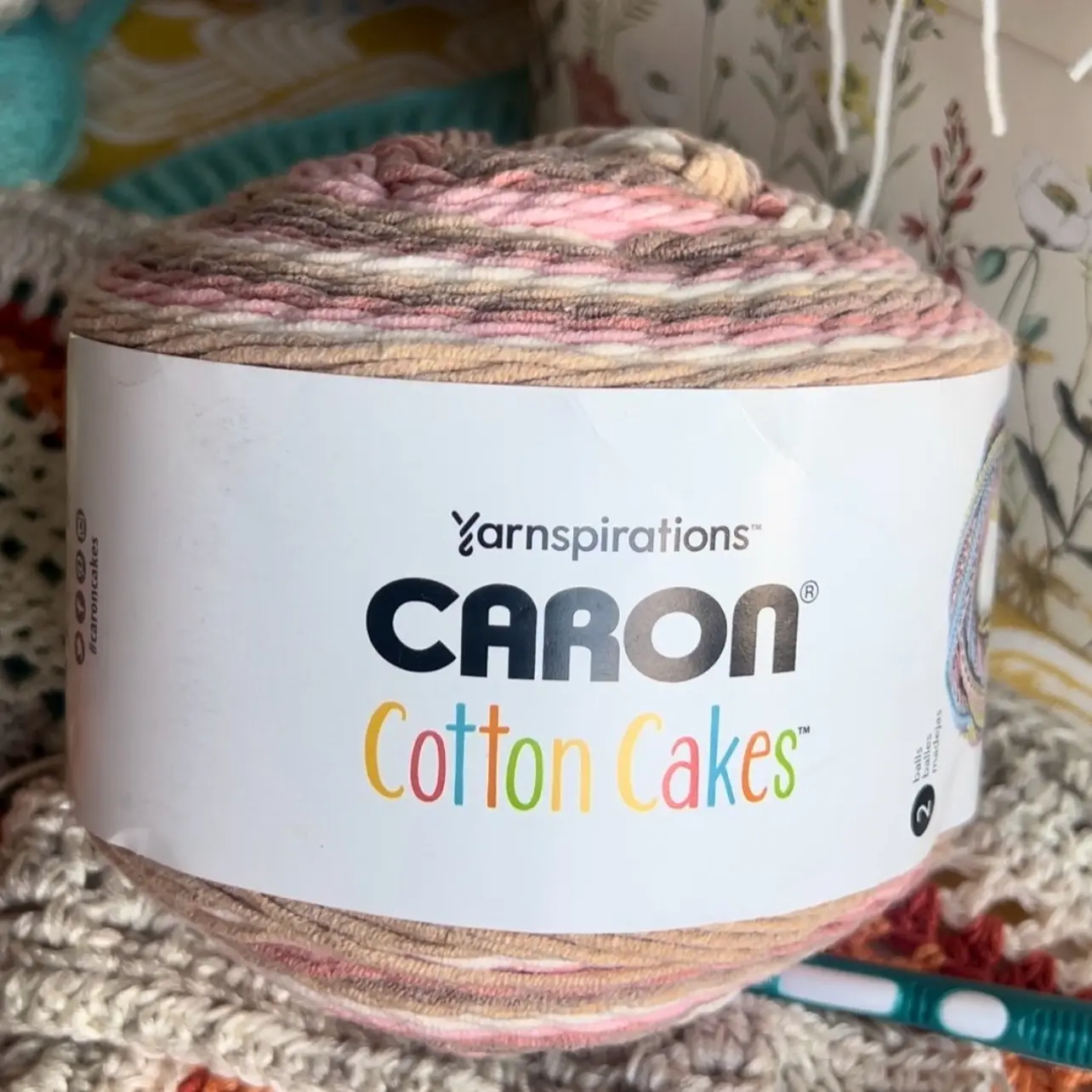 Caron Cotton Cake Yarn (530 yds)