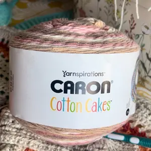 Caron Cotton Cake Yarn (530 yds)