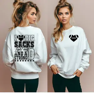 Football Fan Graphic T-Shirt: Big Sacks, Tight Ends, Strong Defense