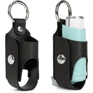 Portable Inhaler Holder, 1 Count L-shaped Inhaler Storage Bag, Inhaler Storage Pouch, Personal Care Product for Outdoor Camping Hiking, Hiking Essentials