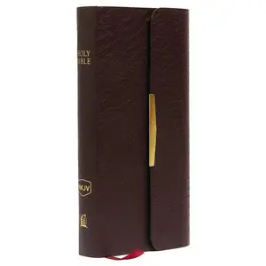 NKJV, Checkbook Bible, Compact, Wallet Style, Red Letter Edition: Holy Bible, New King James Version