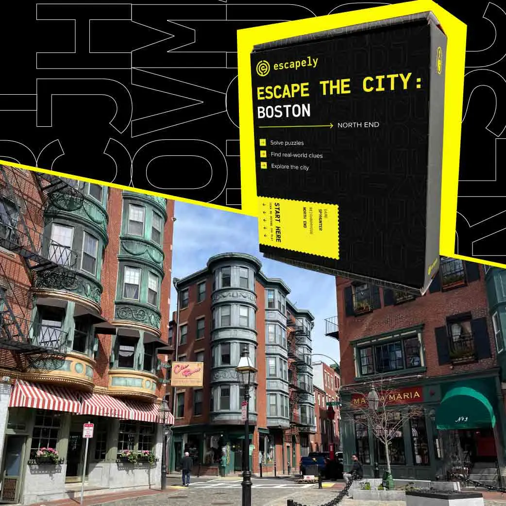 Outdoor Escape Room - Boston - The North End - Find Clues & Solve Puzzles - Escapely