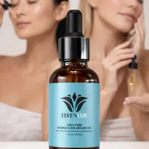 ElvenLux 100% Pure Moroccan Argan Oil Hydrate Moisturizer Skincare