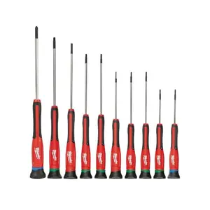 Milwaukee 48-22-2612 10pc Precision Screwdriver Set (Open Box)
