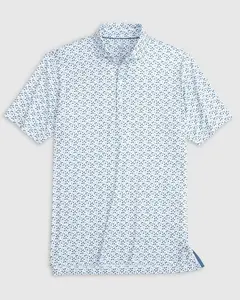 johnnie-O Berkley Printed Featherweight Performance Polo Maliblu