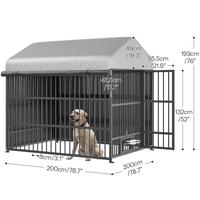 78.7"L x 78.7"W x 76.4"H