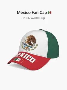 2026 World Cup Mexico Fan Memorial Baseball Cap, Perfect Gift for Soccer Lovers, High-Quality Material