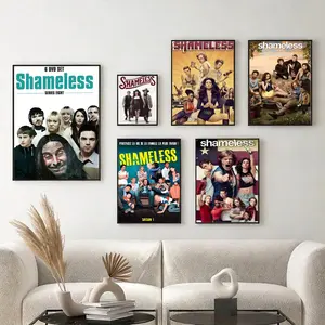 TV Shameless Poster High Definition Poster – Self-Adhesive & Waterproof Wall Decor for Home Hotel Apartment Living Room Bedroom & Hallway Ideal Gift