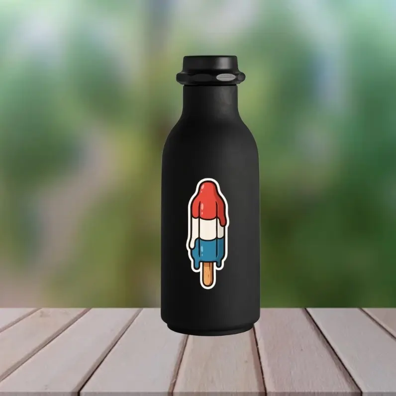 Patriotic Bomb Pop Sticker - 4th of July stickers - Ice pop decal - Tumbler Stickers