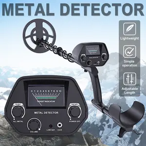 Gtx 5030 Professional Metal Detector, High Sensitivity, Portable, Ideal for Treasure Hunting, Battery Powered, No Battery Included