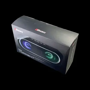 2boom Torrent Bluetooth Wireless Speaker with LED Lights - Compatible with Audio and Smartphone Use
