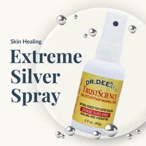 Dr. Dee & Co Extreme Silver Spray - 2 fl oz -  Skin Healing & Hydration - MicroSilver Formula - Non-Greasy - Ideal for Acne, Burns, Cuts, Mosquito Bites