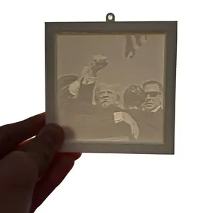 3d printed trump lithophane