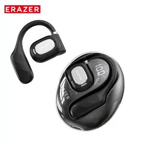 ERAZER XT80MAX OWS HIFI Stereo Robust Bass Audio Headphones Ultra -Comfort Ergonomic Ear Hooks Headset Light-Weigh Open Ear Sports Earbuds with Mic