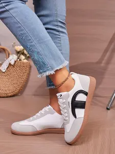 Women's Thick Sole Training Shoes 2026 New Breathable Sneakers Versatile Comfortable Lightweight Bread Shoes