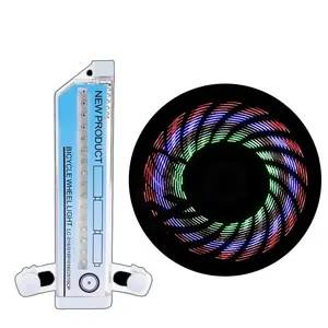 Children Night Riding Light Bicycle Wheel LED Flashing Lights, 32 Leds, 30 Full Wheel Patterns, Colorful Atmosphere HUB Glitter Lamp