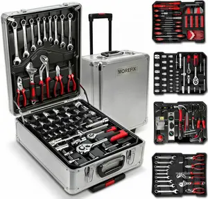 899/52pcs Professional Tool Set, Multi-functional Toolbox, Portable Design, For Home And Car Repair, A Tool Set For Enthusiasts And Professionals, A Gift For Friends, Local Shipping (899PCS White)