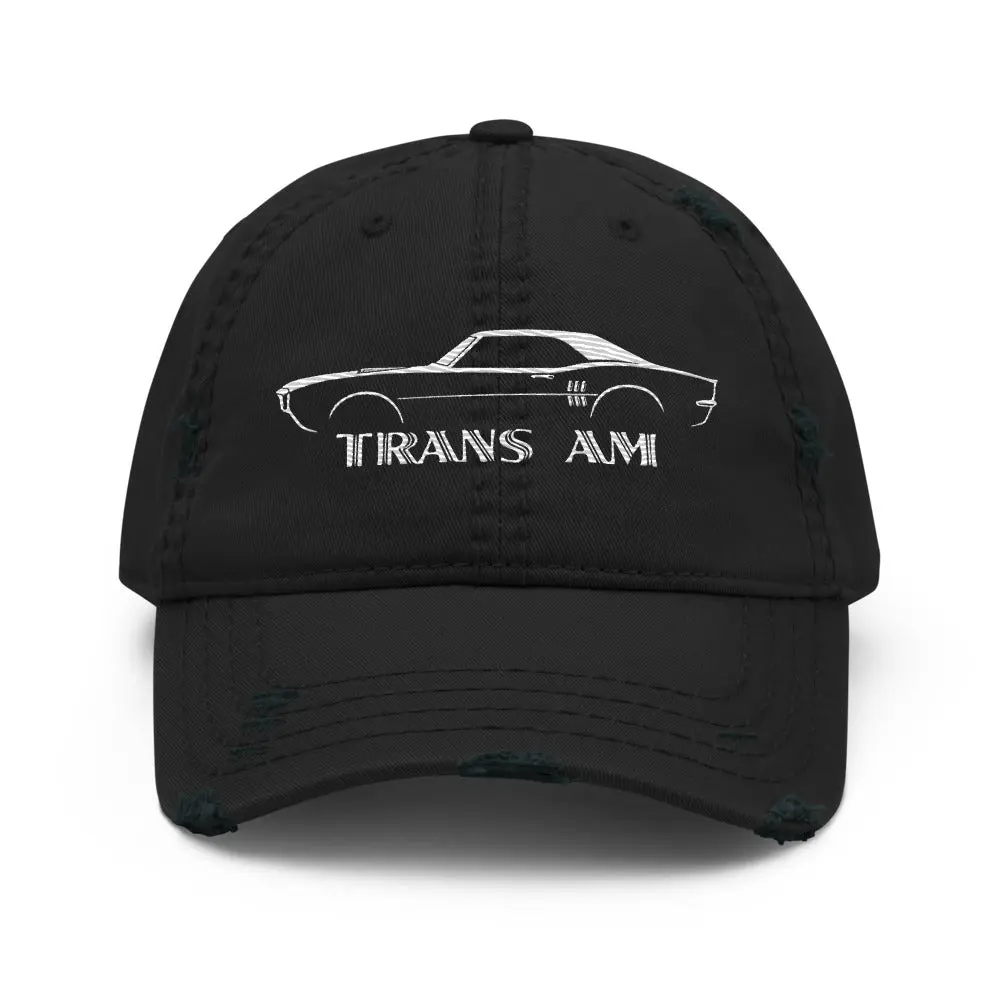 1969 Firebird Trans Am distressed Dad hat for American Muscle Car Owners Cap