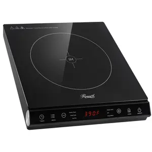 Rosewill Portable Induction Cooktop Burner, Induction Hot Plate with 6 Cooking Modes & 12-Hour Timer, Child Safety Lock & Auto Shutoff, Electric Stove for Home, Dorms, RVs, Small Kitchen